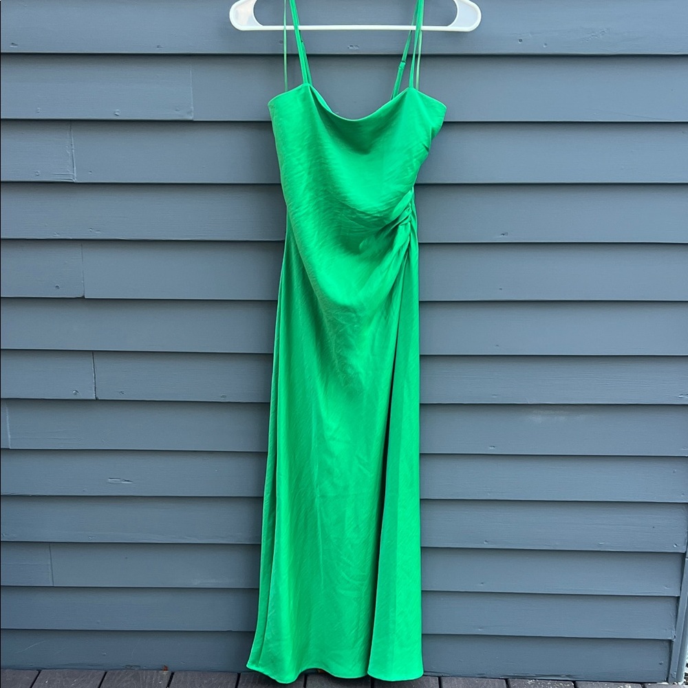 House of Harlow 1960 Vibrant Green Maxi Dress